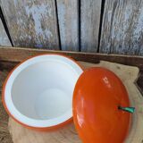 Ice bucket or vintage apple ice cubes 70s