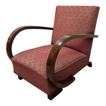 Fauteuil Art Déco par Jindrich Halabala