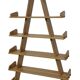 Vintage pyramid cabinet bookcase solid wood design