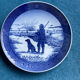 Wall plates Christmas Denmark Royal Copenhagen years 72-87