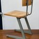 Vintage Industrial Style Office Desk and Chair