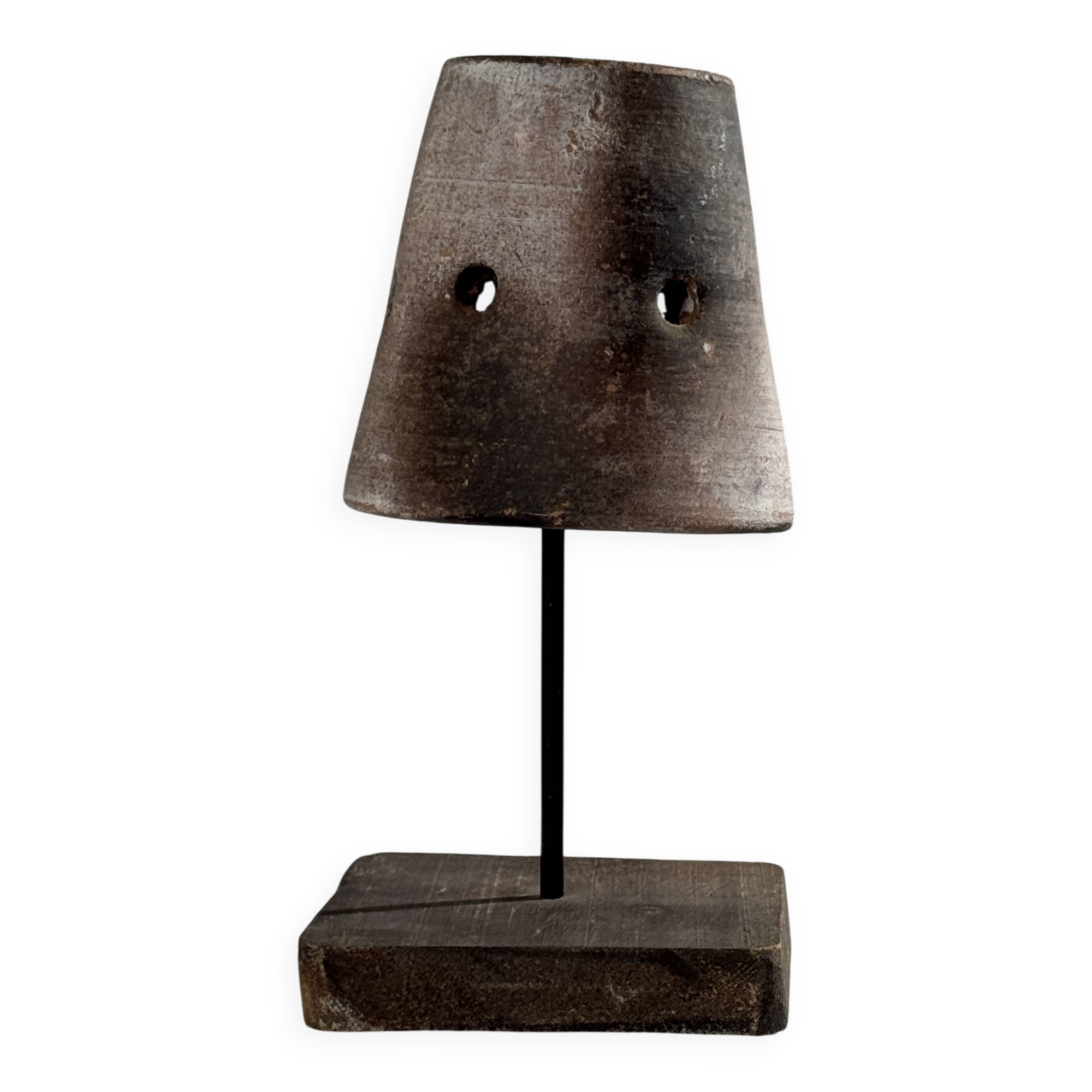 Vintage stoneware lantern