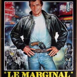 Original movie poster "The Marginal" Belmondo