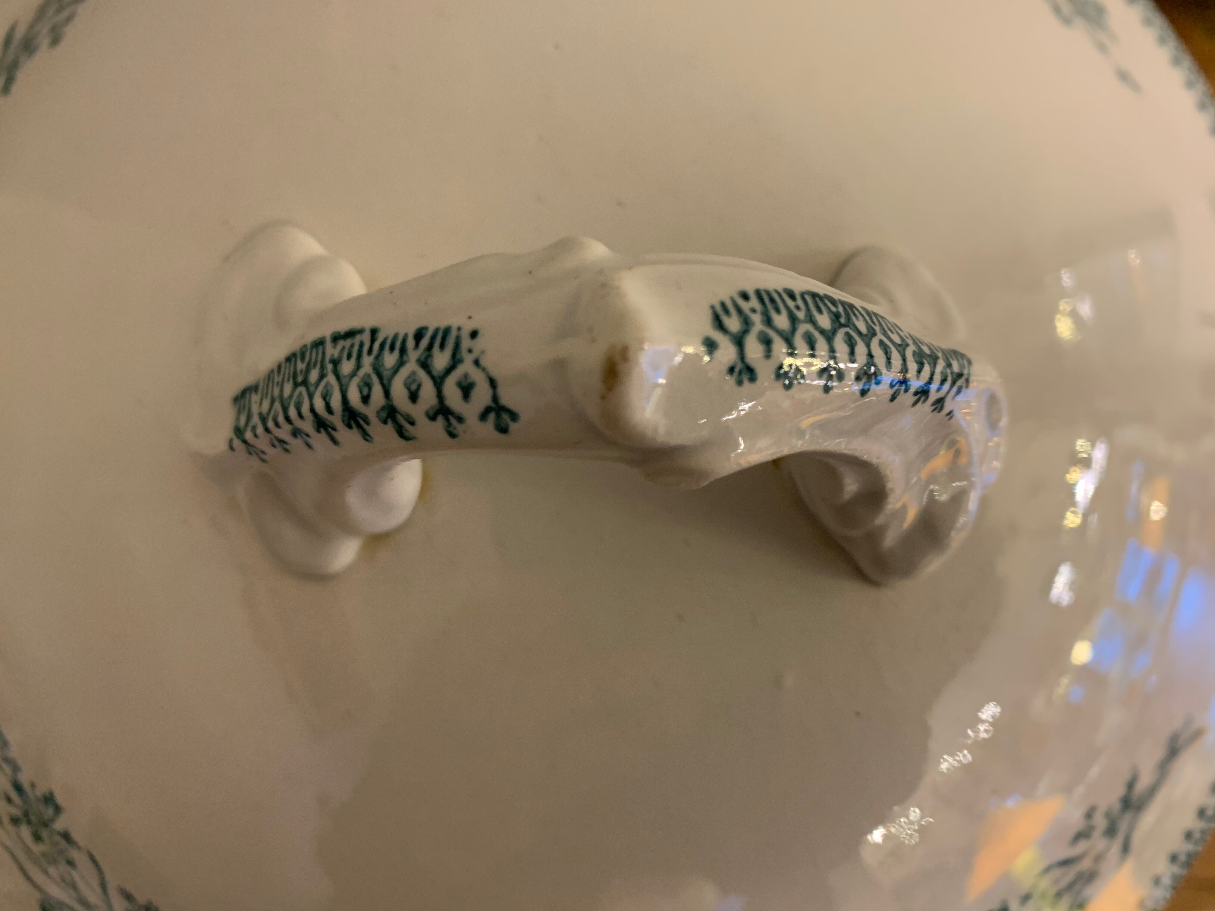 Soupière Saint Amand 1930s