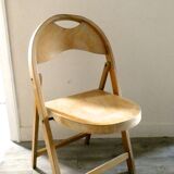 751 Bauhaus 30s folding tuna chair, in curved wood