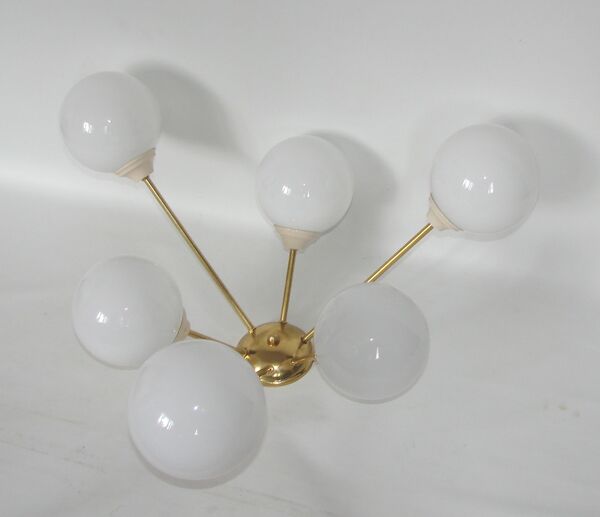 Chandelier modern années 1960