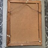 Old seaside painting