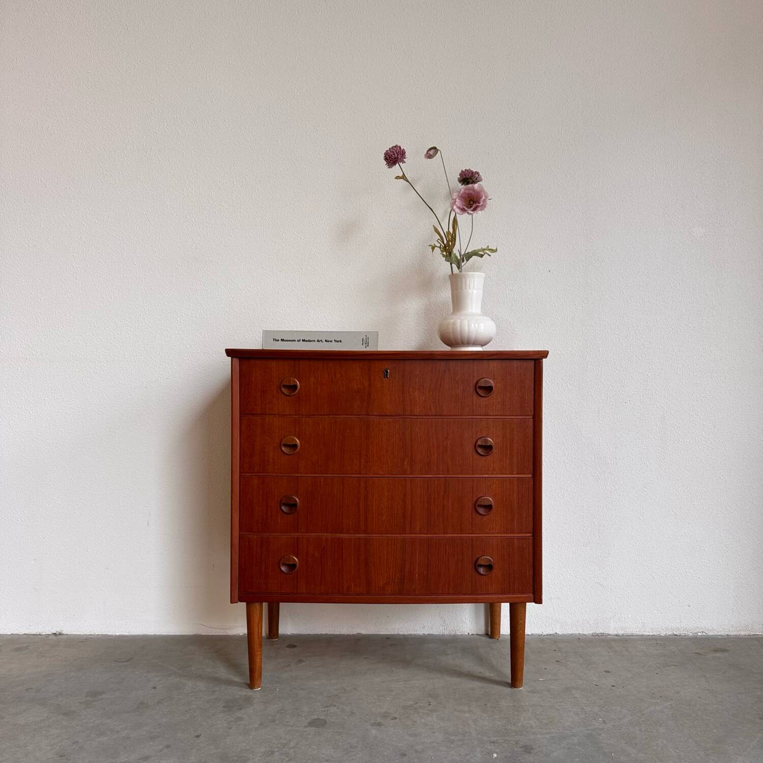 Danish vintage chest of drawers teak