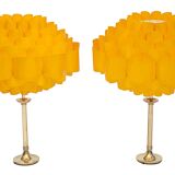 Set of 2 vintage table lamps