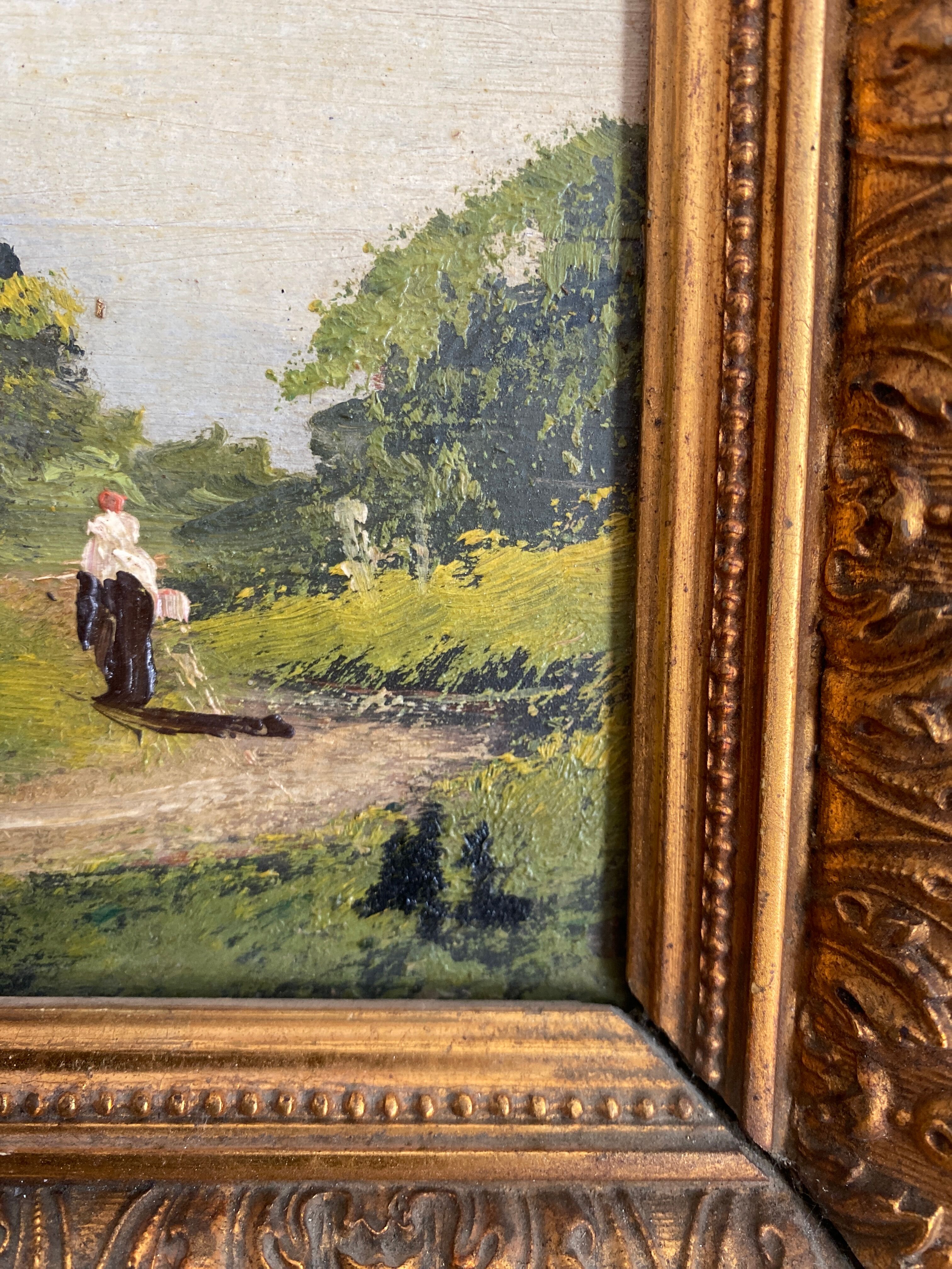 Tableaux paysage 19 ème