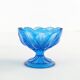 Ring Around fruit bowl, mid-century modern, pressed glass, Ząbkowice, Poland, 1950s