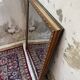 Miroir 1900 bois à clous