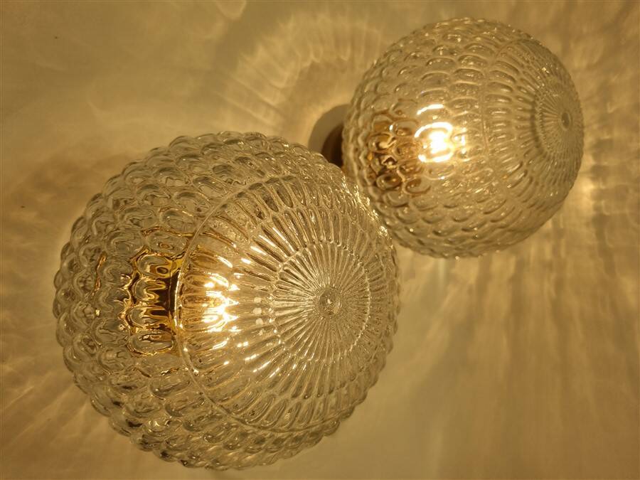 Pair of ceiling lights or wall lights