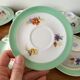 Ensemble de 8 tasses à thé ou café en porcelaine de Limoges