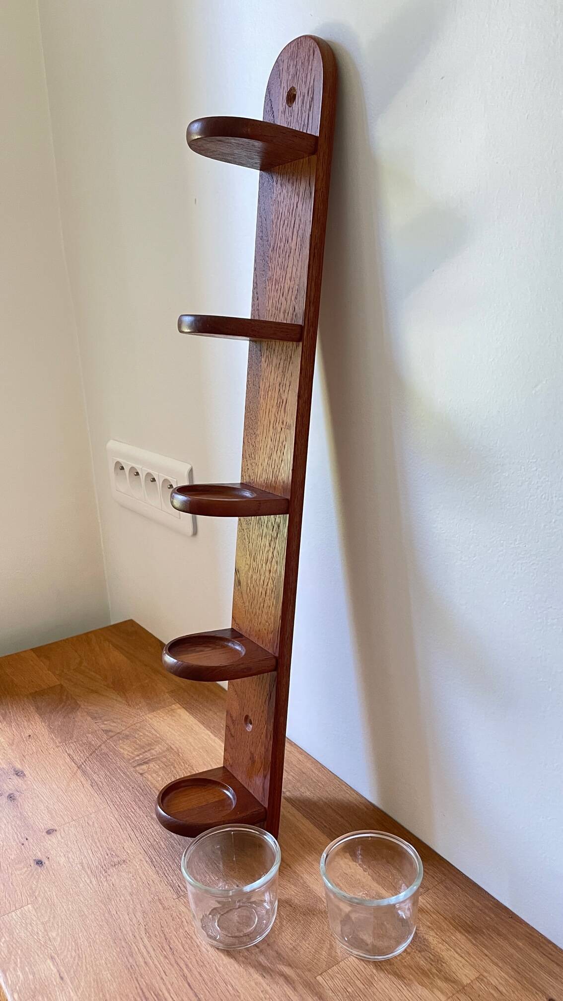 Scandinavian teak shelf by digsmed 1964 - denmark