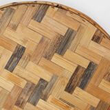 Mid-century bamboo serving tray, France 1960s