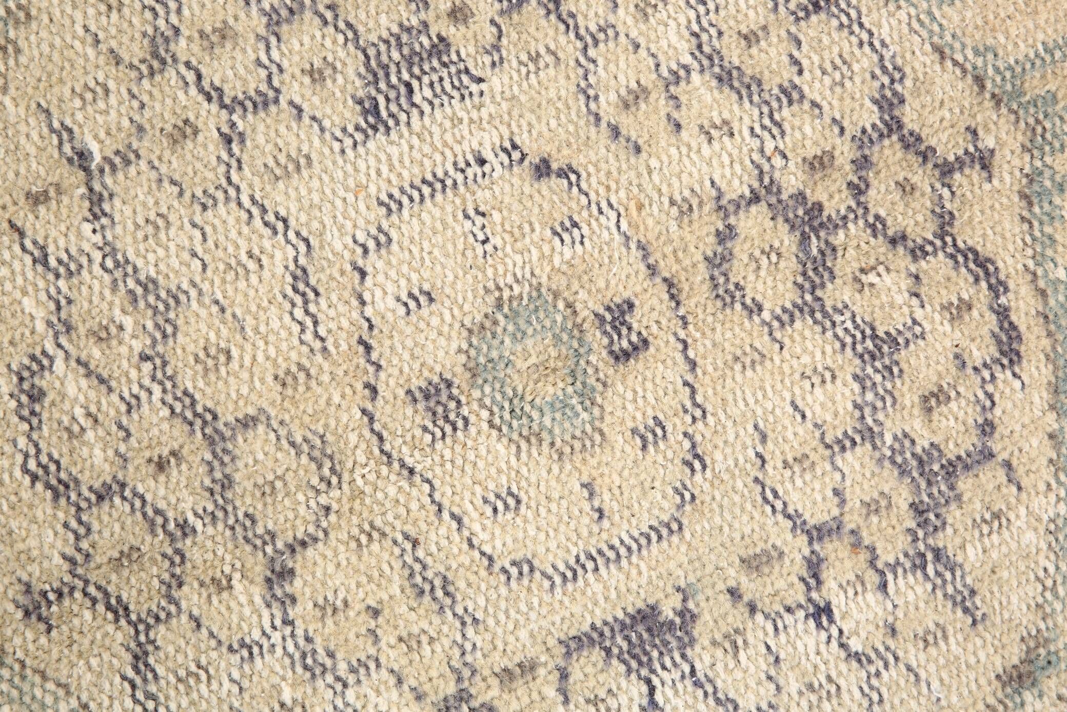 5x9 Beige & Blue Handmade Wool Turkish Rug, 166x272Cm SK 2401 FREE SHIPPING