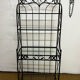 Antique wrought iron shelf