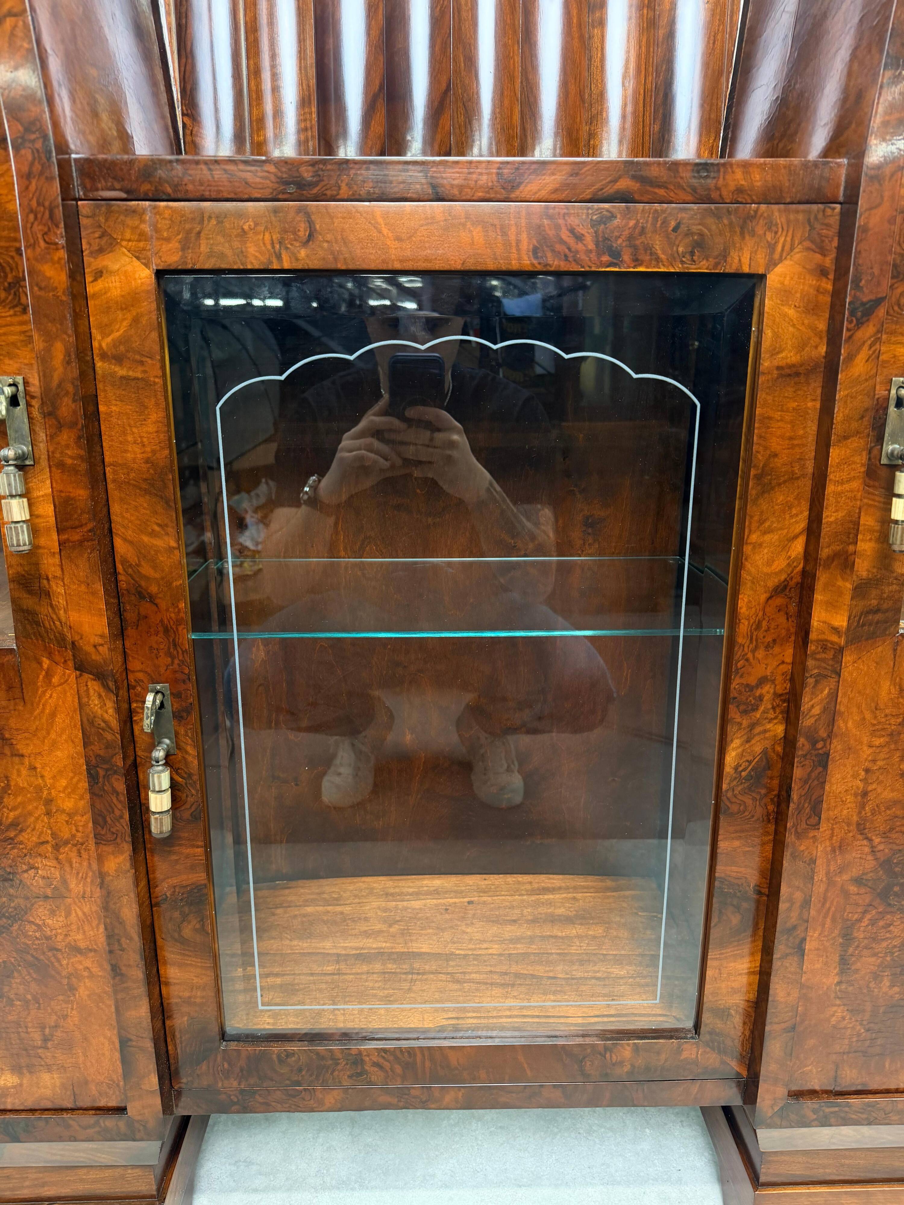 Vitrine art déco française