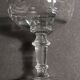 Coupes à champagne en verre Meisenthal modèle Mirabeau série de dix