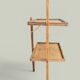 Silent servant, solid wood - Late 19th century - Minimalist side table