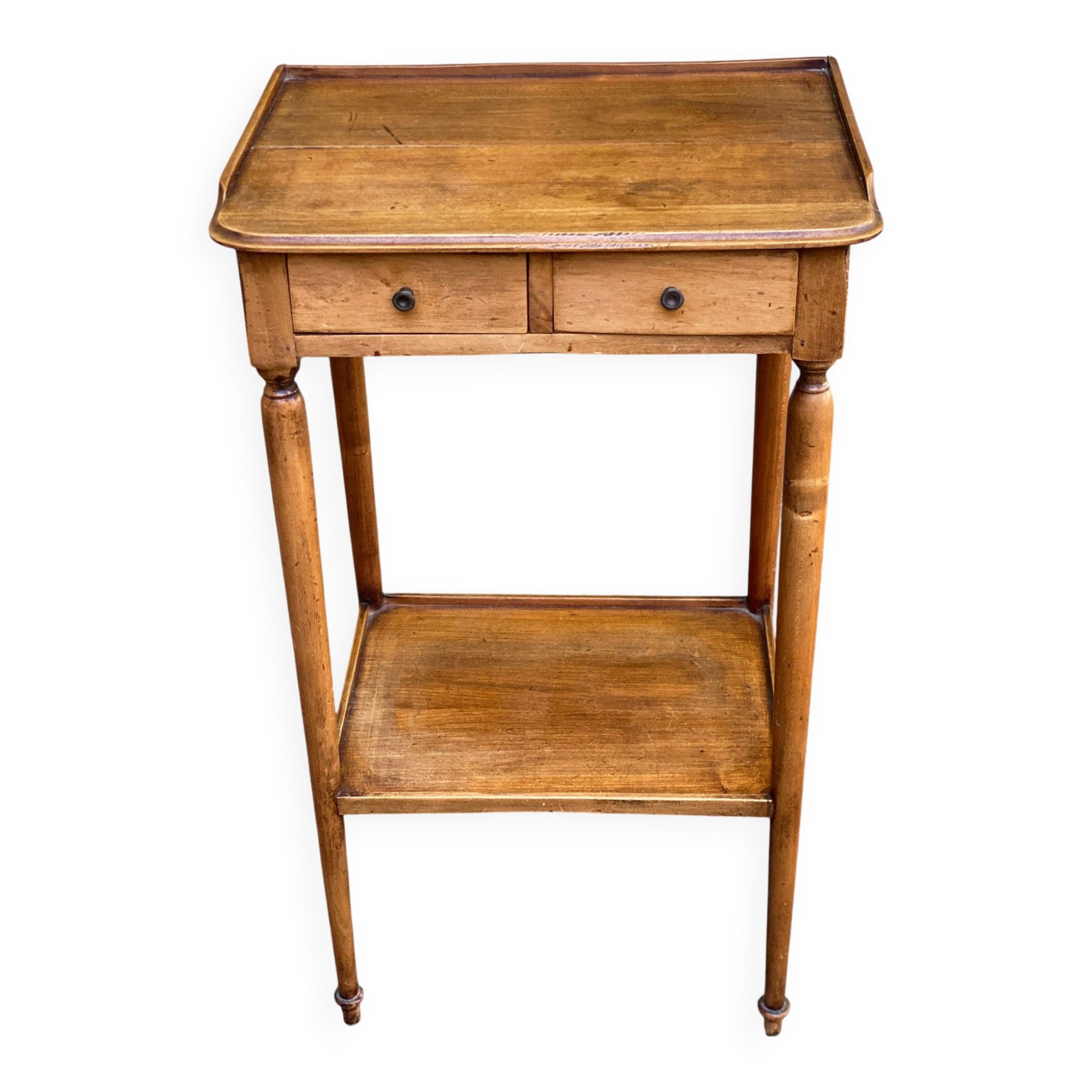 Table d'appoint Louis XVI en bois massif du XIXème siècle