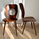 Series of 6 Baumann Eye model chairs