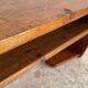 Geometric Wall Shelf Solid Oak Vintage