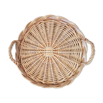 Wicker tray