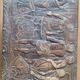 Vintage leather embossed cigar and cigarette box – Mythology theme
