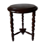Wood tripod stool