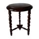 Tabouret tripode bois