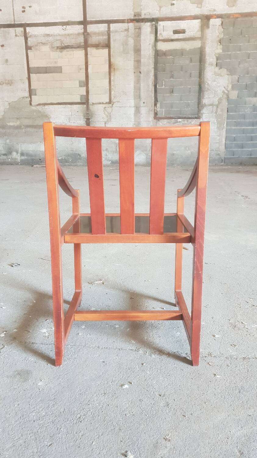 Paire de fauteuils scandinave 1980