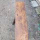 Old oak farm bench