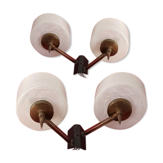 Lot of two 1950s sconces