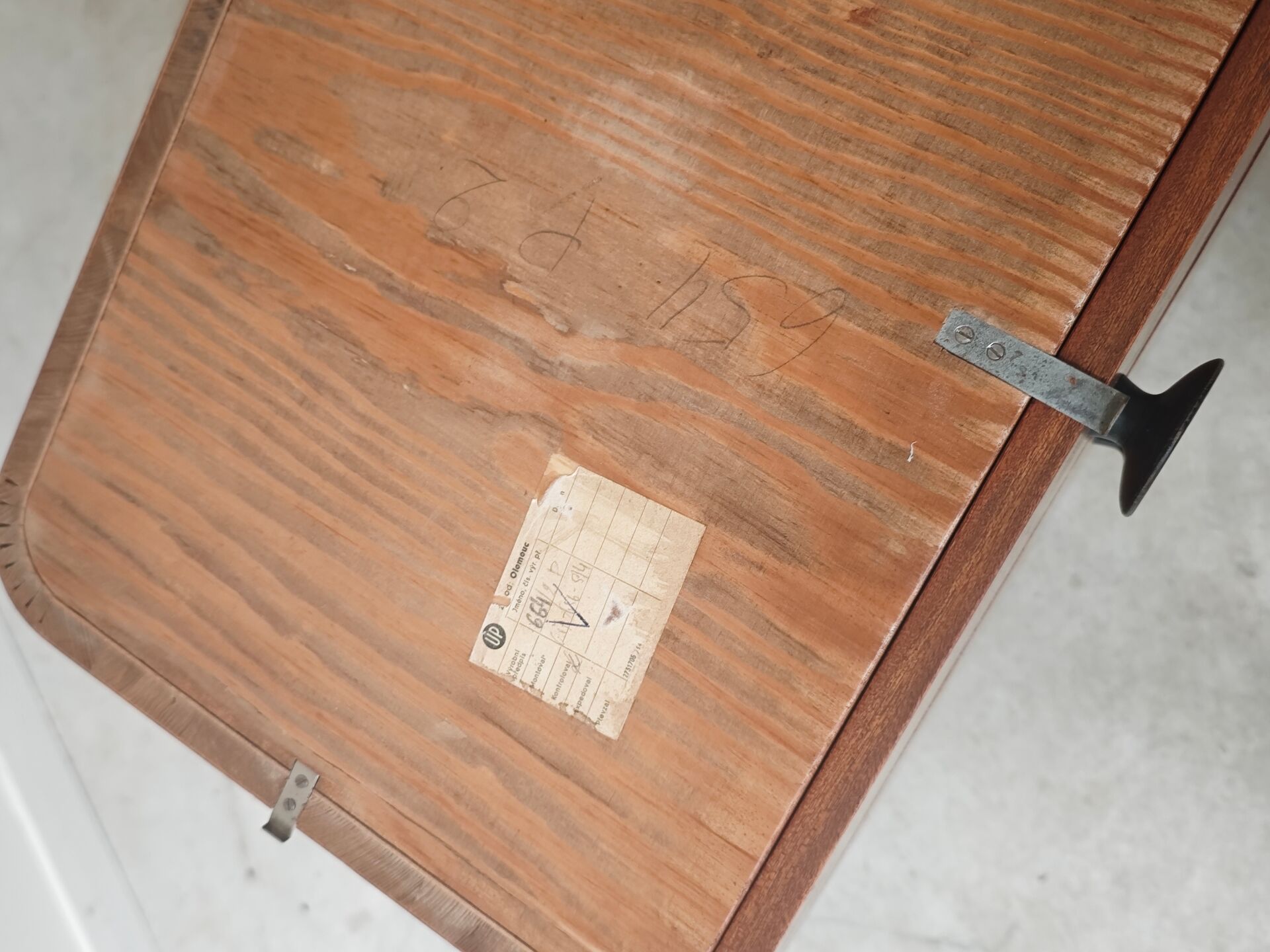 Bedside table by Jindrich Halabala for Up Zavody 1950