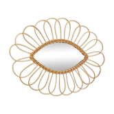 Tayourt oval mirror