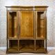 Vintage Bookcase with Brass, 1930s