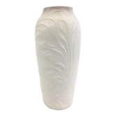 Vase  en  porcelaine blanche mat, hutschenreuther 60