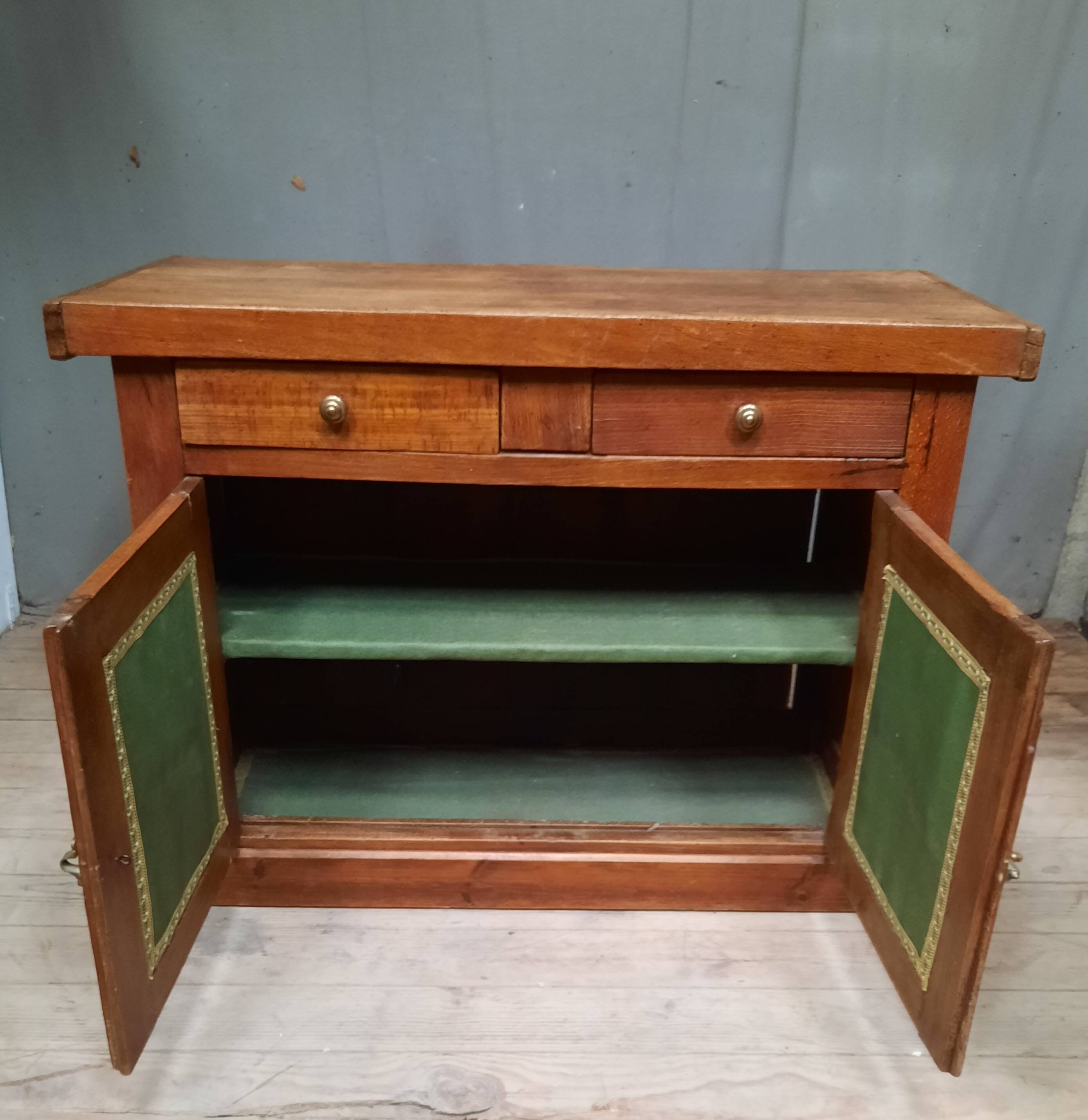 Solid wood office sideboard