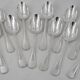 Christofle Albi 12 table settings silver-plated metal 24 pieces excellent condition