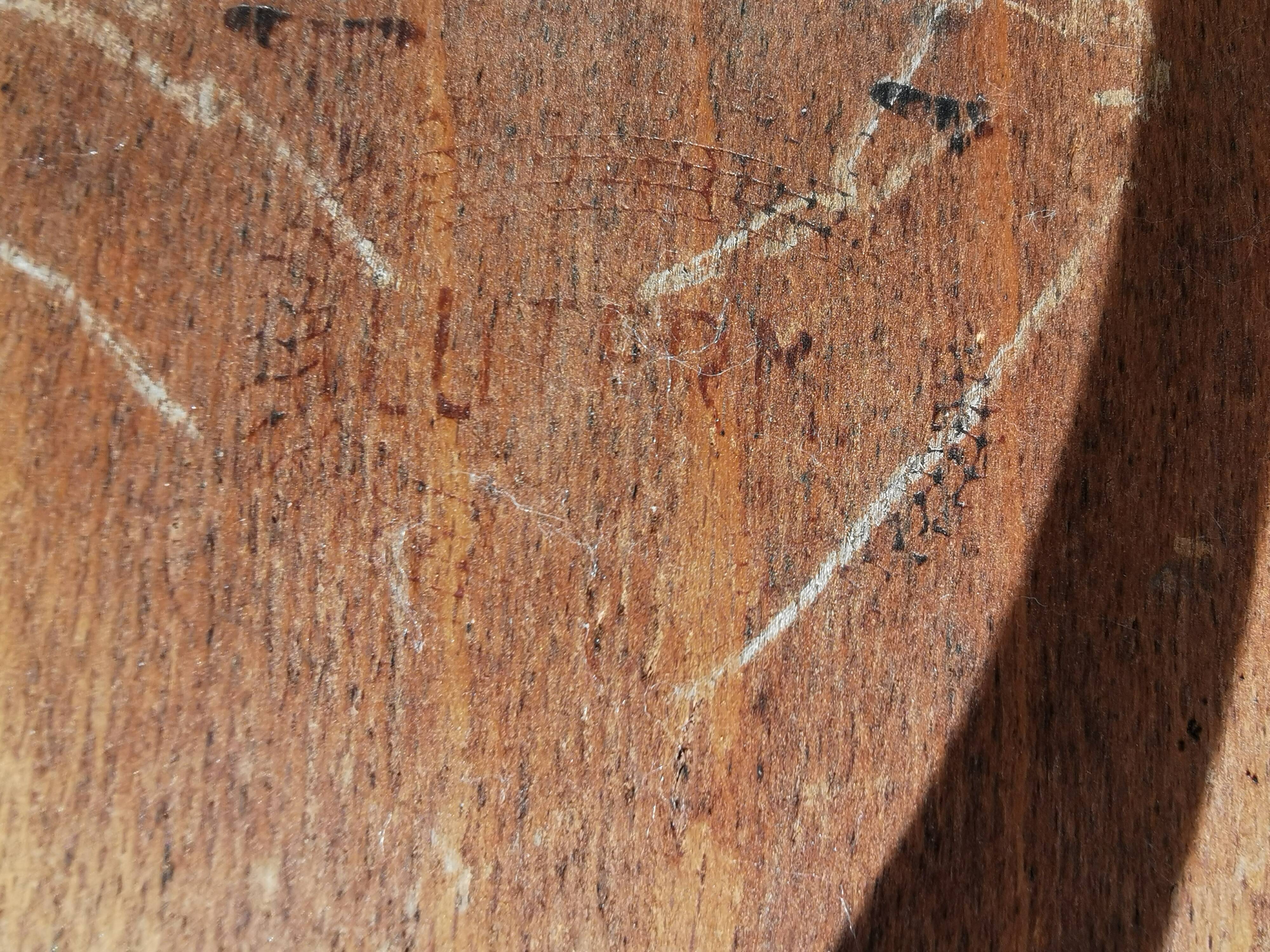 Series of 6 mismatched bistro chairs Mahieu and Luterma