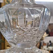 Crystal wine carafe