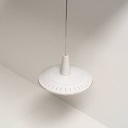 Set of Belgian School Industrial Pendant Lamps, 1950s