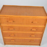 Commode en rotin