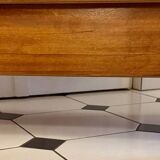 Commode vintage pieds compas