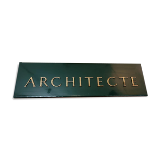 Architect's teacher