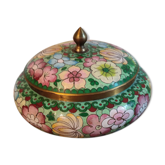 Chinese enamelled bronze pot china twentieth century