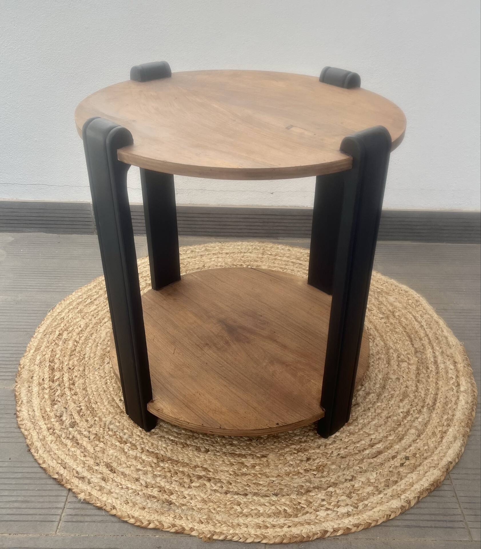Art Deco wooden side table