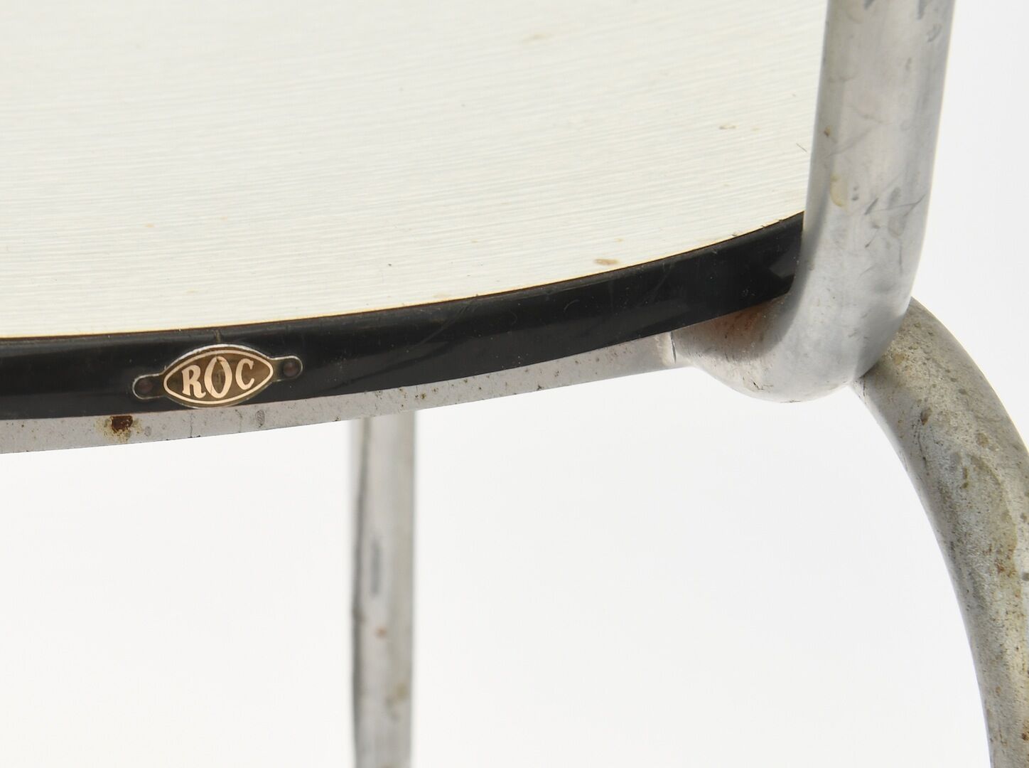 Paire de chaises en formica vintage